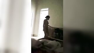 Quay lén người yêu đi tắm