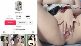 Clip Sex Bông Tiktoker (Bong.xx) Rình Mãi Mới Quay Được Cái Lồn Em