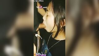 Nửa đêm gạ em gái lên đê bú cu