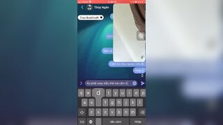 Cắm đũa vào lồn rồi call với ny