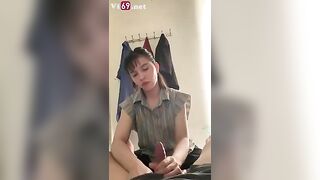 Chị gái chăm sóc mới vuốt có mấy cái em trai đã xuất