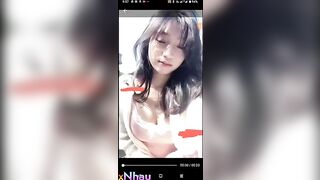 Em.học sinh ngồi học bài thì bạn trai call sex