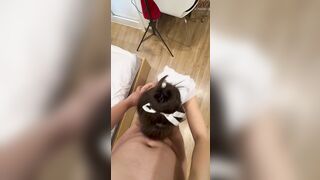 Clip chơi em khánh ly trong bộ cô dâu