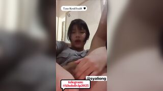 EM GÁI LOLI KHÔNG LÔNG THỦ DÂM RÊN CỰC CUỐN