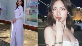 Clip Sex Kiều Vy Hutech Sáng Lên Giản Đường Tối Vào Barr