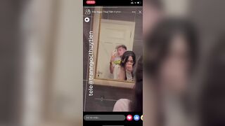 idol toptop chịch nhau với bạn trai trước gương