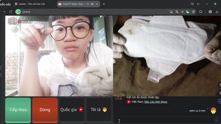 ometv cho em học sinh xem băng vệ sinh lồn giả và sục cặc