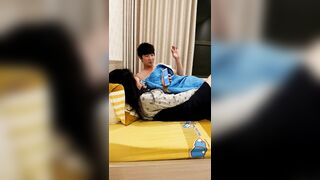 Được chị đồng nghiệp cho nướng nhờ củ khoai cực dâm