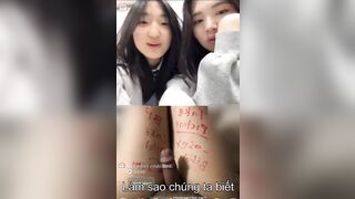 Gạ 2 em Hàn Quốc chat sex trên ometv, có tí ướt quần