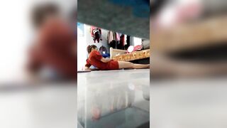 Quay Lén Em Công Nhân Tự Móc Bướm Trong Phòng Trọ