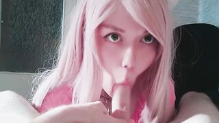 Pet các catgirl và cho cô ấy ăn với Hãy