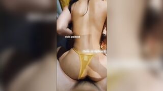 Video cô gái thân mật với người yêu đầy mê say