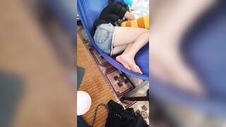quay lén cháu gái ngủ nứng cạc p2