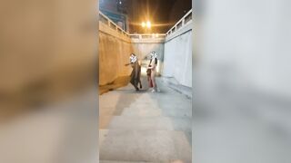 Bắt 2 em thủ dâm public ngoài trời bị phát hiện