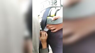 chị sếp bú cu anh bảo vệ xả nứng, không biết ảnh được tăng lương không