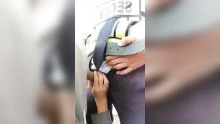 chị sếp bú cu anh bảo vệ xả nứng, không biết ảnh được tăng lương không