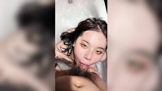Được chị đại xăm trổ bú cu, mà đái vào mồm chị