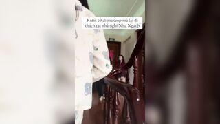 3-4 em gái nói bịa chuyện đi maxkups để đi khách