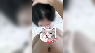 Ác vl, Bóp cổ, đánh em, rồi bắt em bú cu đái vào lồn e