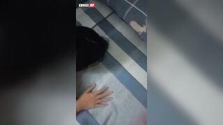 Vợ trẻ đam mê bạo dâm BDSM thích nhét buồi tận họng địt cả 2 lỗ