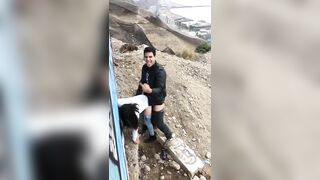 Độc lạ, Lên núi doggy để cho mọi người nhìn thấy Full