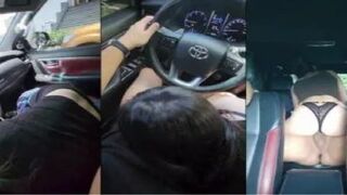 Đang lái xe thì em kéo quần xuống bú cu phải dừng vội bên đường làm nháy 2