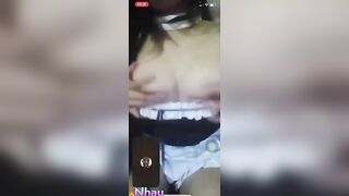 Call sex cùng em ny 2ka8 cosplay hầu gái vú to