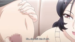 (Anime 18+) Mẹ ghen tuông với người yêu con trai 1