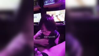 Đi cứu net rồi được ẻm bú cặc cho