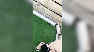 E ny hư hỏng, Đang đi đường nứng gạ người lạ djt nhau trc mặt ny