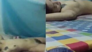 Chơi tập thể em gái xăm trổ, em nằm im các anh muốn làm gì thì làm