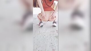 Bạn gái 2KA8 miền quê tại bờ biển