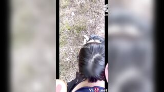 Em gái khoả thân giữa rừng, và bị chàng trai bắt gặp đụ tới tấp