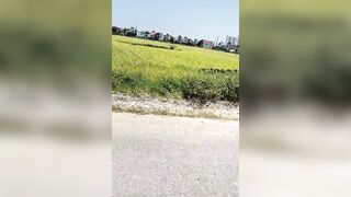 Em gái cởi sạch đồ để tắm nắng
