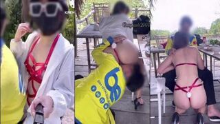 Myhanh2000 gạ tình anh xe ôm trong chòi lá 2