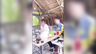 Myhanh2000 gạ tình anh xe ôm trong chòi lá 2