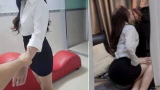 Giám đốc và trưởng phòng đi tìm Cave đụng mặt thư ký