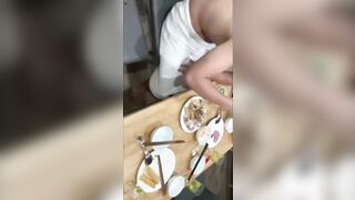 3 thằng to con thay nhau chịch em gái múp rụp không cho nghỉ