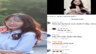 Hackcam Lộ clip Camera em hot Tiktoker không mặc gì khi ở nhà
