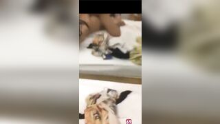 Mặt dâm bị địt rên như hát, Lên đỉnh mà bắn nước liên tục ướt hết chim