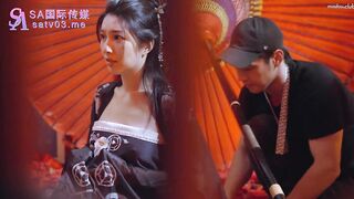 SAT0036 Ngọn lửa dục vọng tại cảnh quay sườn xám - Madoushe.mp4
