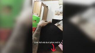 chén ny chưa đủ, thanh niên rình rình chén luôn cả chị ny 🤤🤤 ()