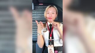 Em tiếp viên hàng không Vietjet lộ clip