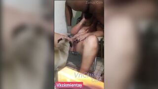 Sex miền tây nhưng nó lạ lắm, Chó bú lồn vợ, Vợ bú cu chồng