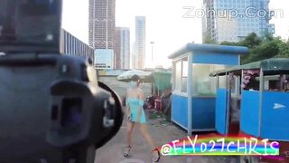 Ở quốc gia nào Đó, Linh nhi 204 show vú cho mấy người vô gia cư xem