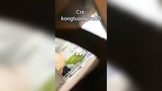 Em họ mới lớn tắm vú to