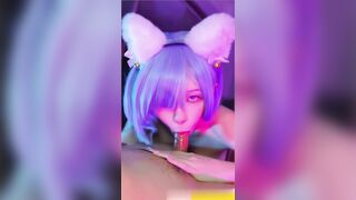 (China AV) Chịch Em Gái Dâm Đãng Cosplay Mèo Con