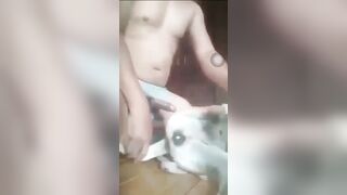 Trai vùng núi chịch chó