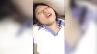 e gái china vừa đi học về đã bị lôi ra địt rồi xuất tinh lên mặt