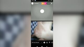 E học sinh thủ dâm trực tiếp trên IG cho bạn thân vs mấy a khoá trên xem p3